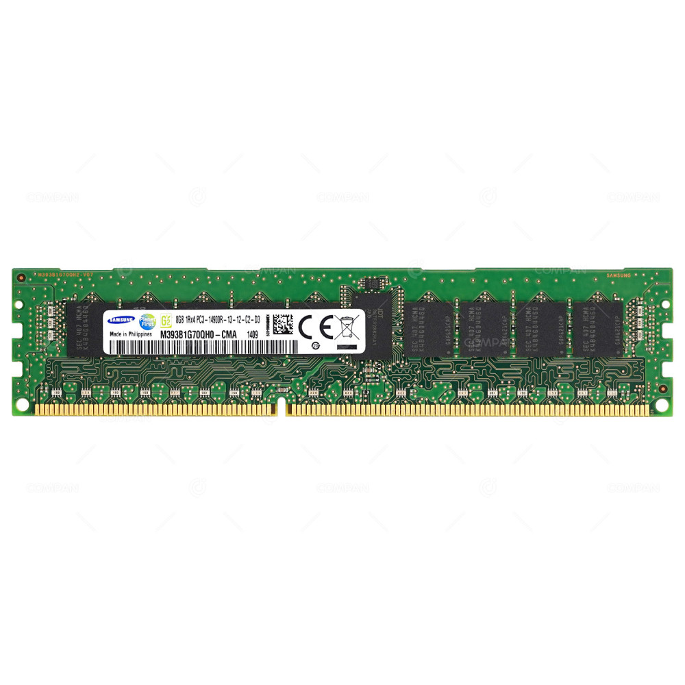 M393B1G70QH0-CMA  SAMSUNG DDR3 SDRAM 8GB 1RX4 PC3-14900 1866MHZ RDIMM CL13