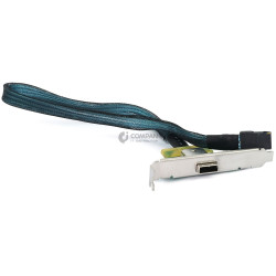 CBL-0167L SUPERMICRO MINI SAS INTERNAL TO EXTERNAL CABLE WITH 1-PORT ADAPTER