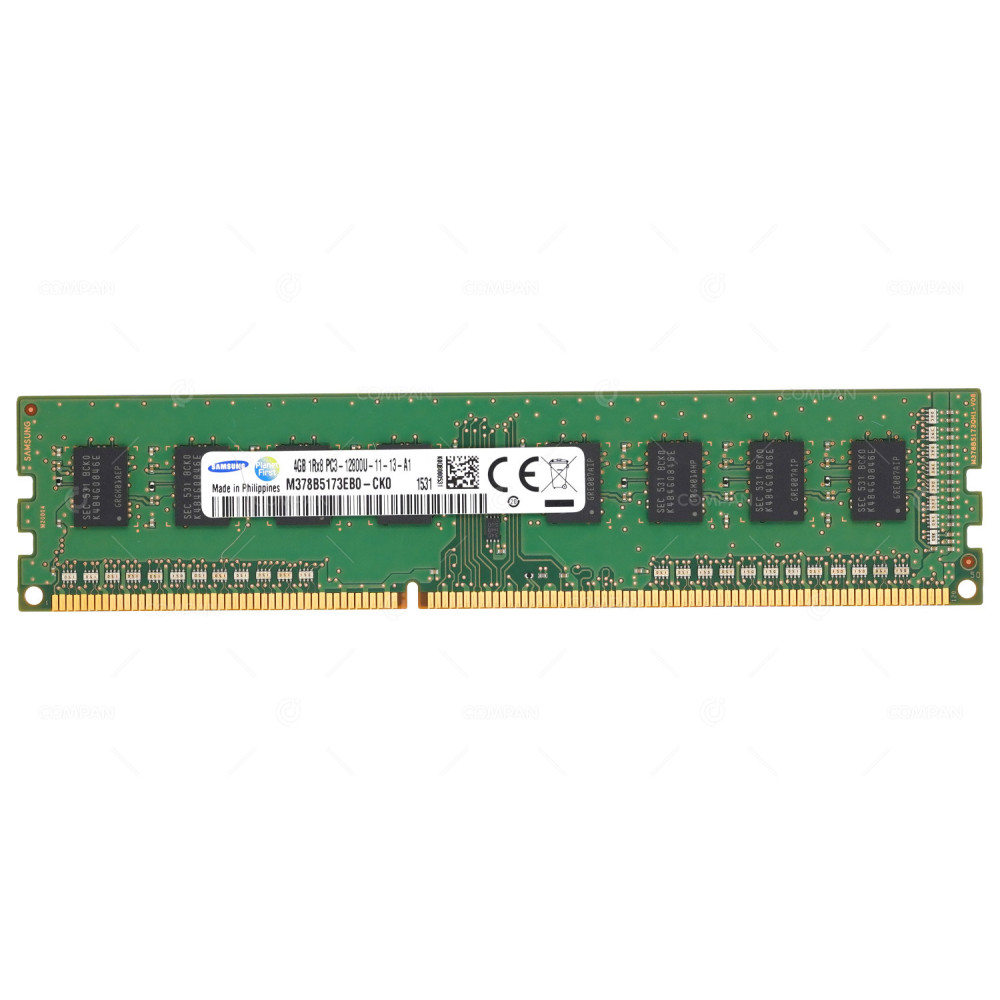 M378B5173EB0-CK0  SAMSUNG DDR3 SDRAM 4GB 1RX8 PC3-12800 1600MHZ UDIMM CL11