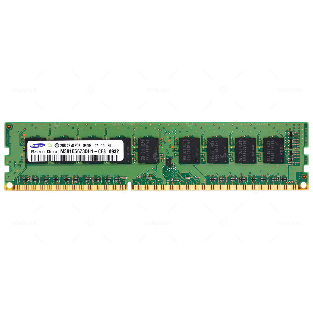 M391B5673DH1-CF8  SAMSUNG DDR3 SDRAM 2GB 2RX8 PC3-8500 1066MHZ UDIMM CL7