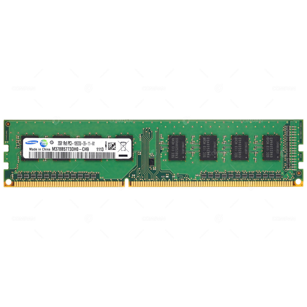 M378B5773DH0-CH9  SAMSUNG DDR3 SDRAM 2GB 1RX8 PC3-10600 1333MHZ UDIMM CL9
