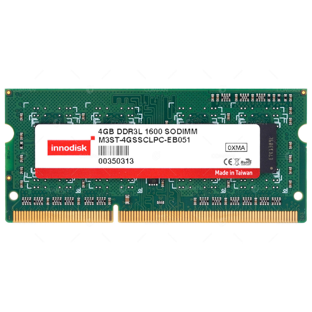 M3ST-4GSSCLPC-EB051  INNODISK DDR3 SODIMM 4GB PC3L-12800 1600MHZ UDIMM CL11