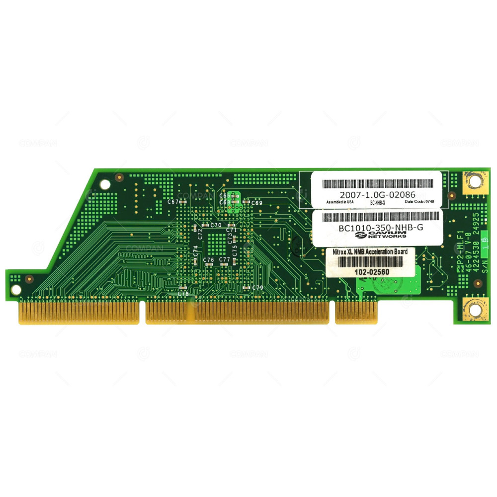 BC1010-350-NHB-G CAVIUM NETWORKS NITROX XL NMB ACCELERATION BOARD 102-02560