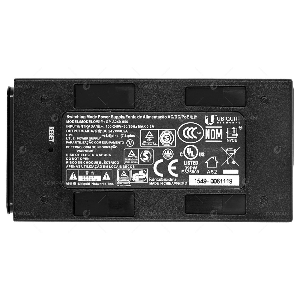 LOCOM2-POE  UBIQUITI NETWORKS POE INJECTOR FOR LOCOM2