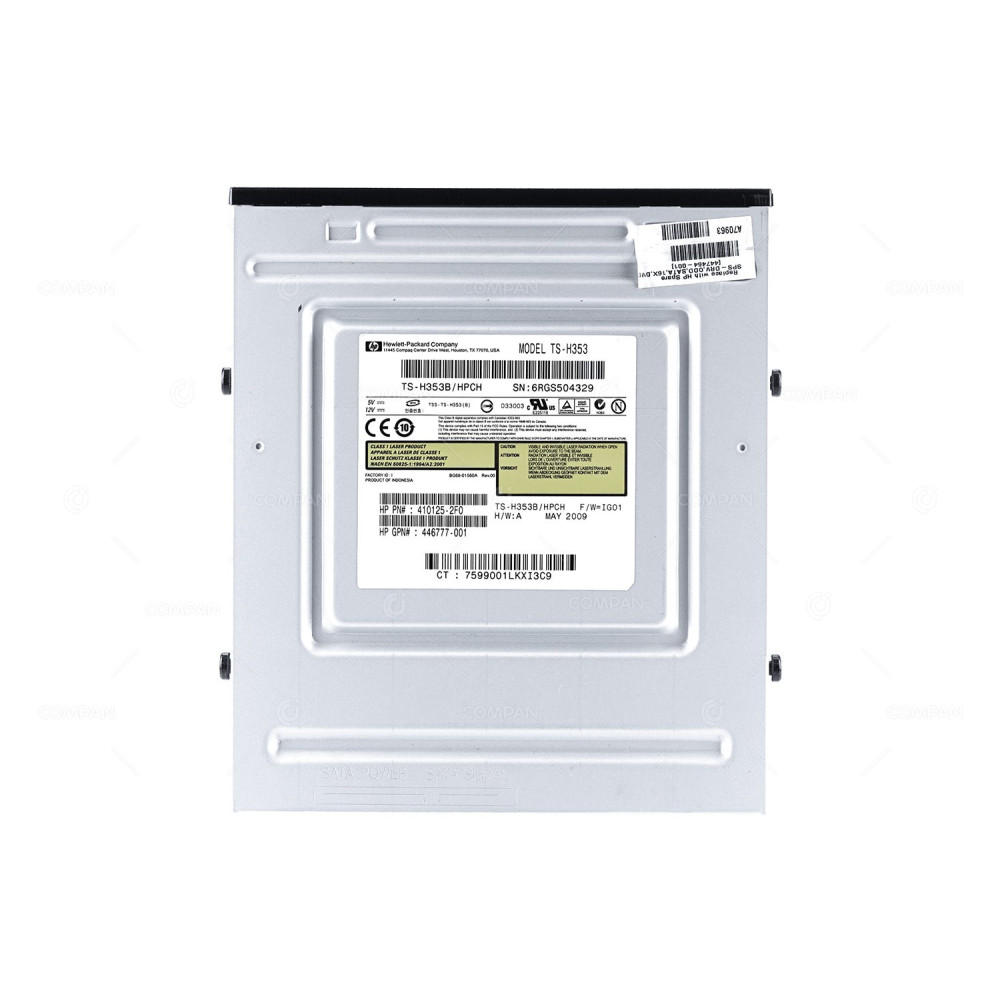 447464-001 HP SATA 16X DVD-ROM DRIVE FOR HP PROLIANT G5 G6 G7