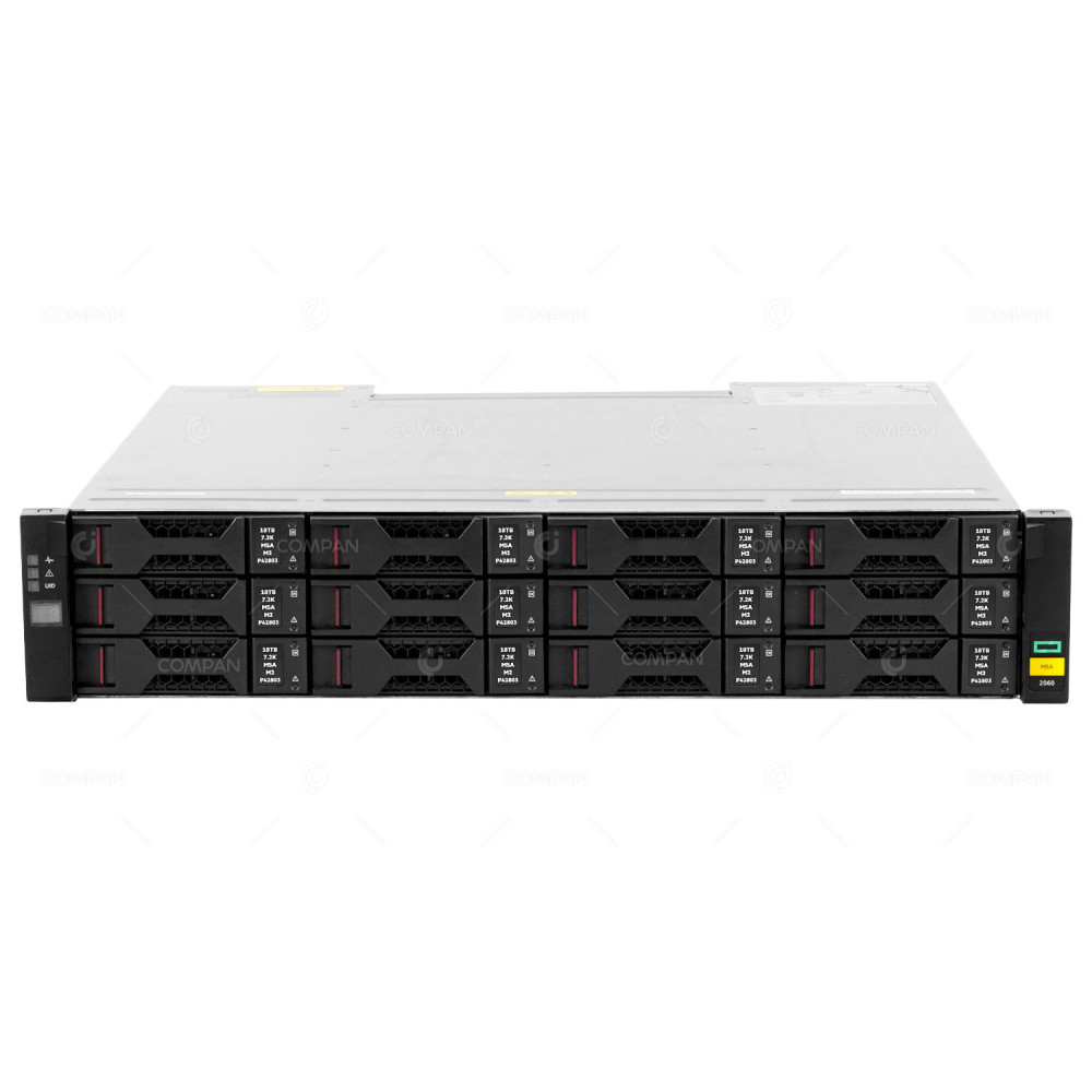 HP MSA 2060 (R0Q73A) + 216TB OF STORAGE