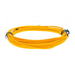51940.10 2MM  FIBER OPTIC PATCH CORD LC/UPC-LC/UPC SM DX 9/125 2.0MM 10M YELLOW