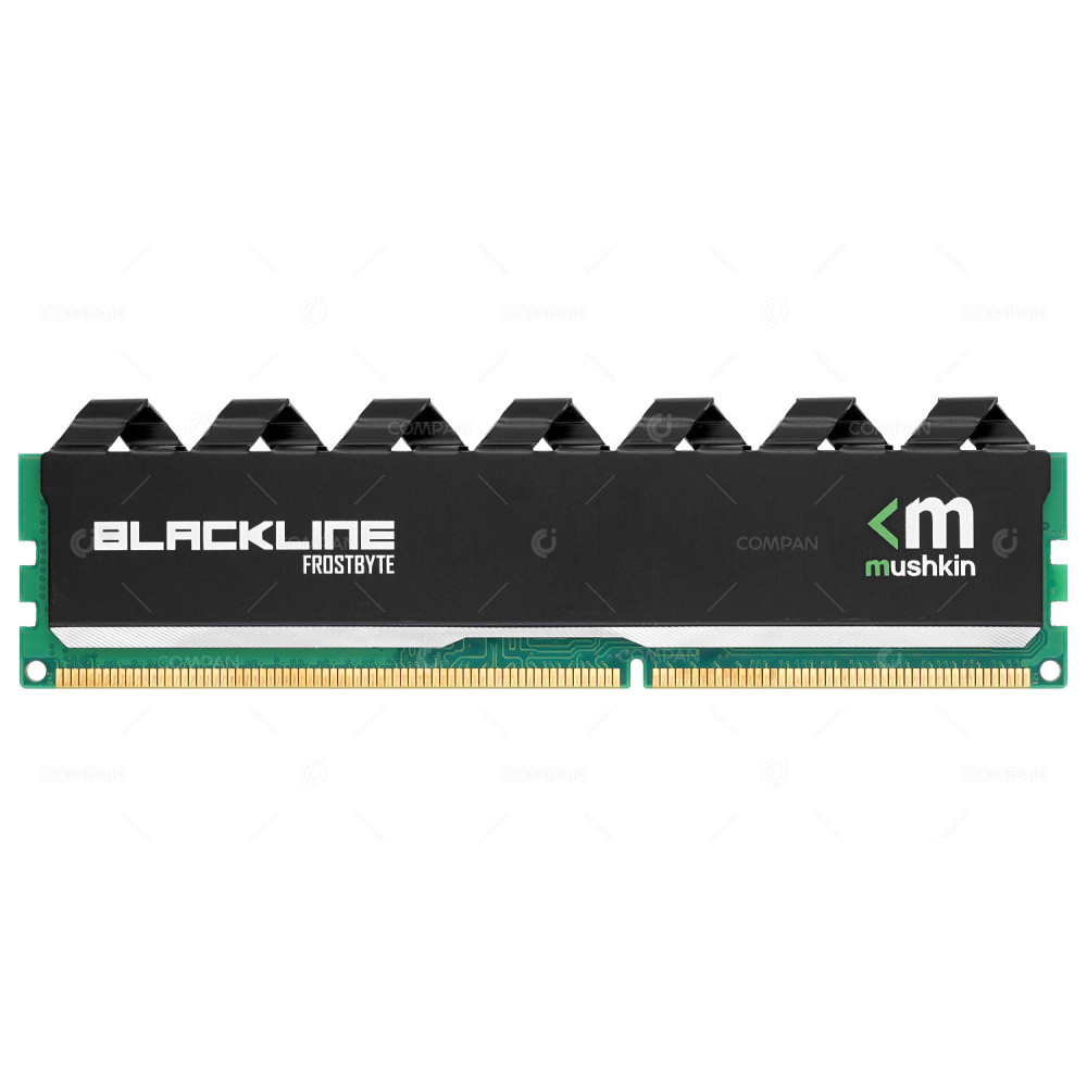 996995F  MUSHKIN BLACKLINE FROSTBYTE DDR3 SDRAM 4GB PC3-12800 1600MHZ UDIMM CL9