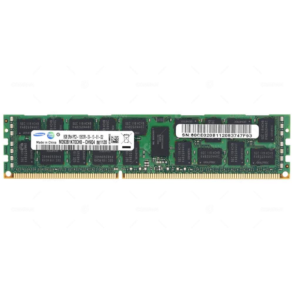 100-562-479-10600 EMC DDR3 SDRAM 8GB PC3-10600 1333MHZ RDIMM FOR EMC VNX5300