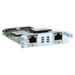 HWIC-2CE1T1-PRI  CISCO 2-PORT CHANNELIZED T1/E1 AND ISDN PRI HIGH-SPEED WAN INTERFACE CARD FOR 1900 2800 2900 3800 3900 SERIES