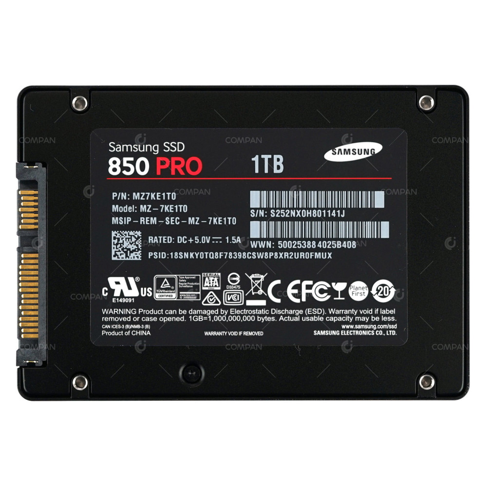 MZ-7KE1T0 SAMSUNG SSD 1TB SATA 6G 2.5" SFF