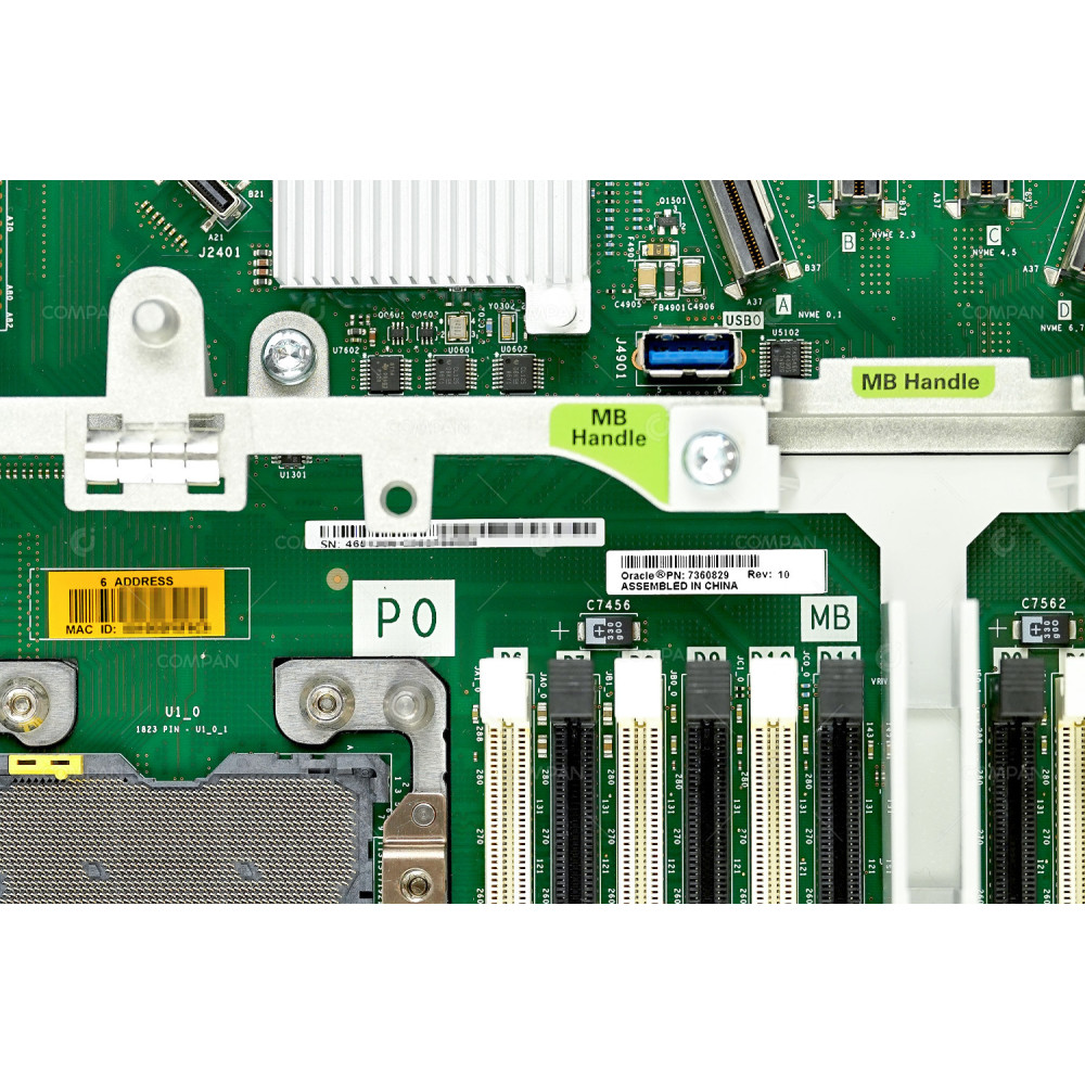 7360829  SUN ORACLE DUAL LGA3647 DDR4 MAINBOARD FOR SUN ORACLE X8-2