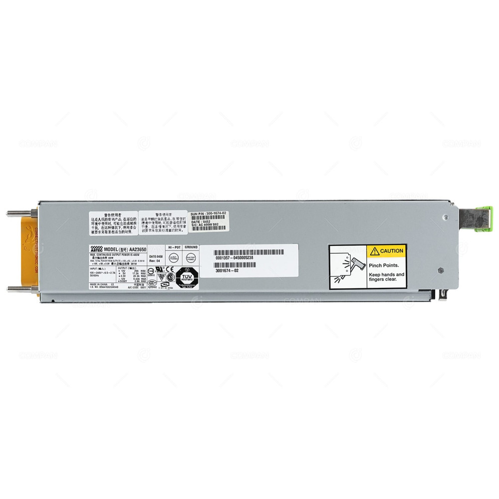 300-1568-01 SUN 400W POWER SUPPLY FOR SUN FIRE V240
