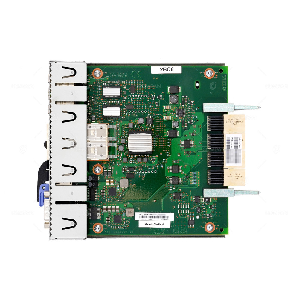 74Y5922  IBM ETHERNET 2BC6 MODULE 4-PORT (RJ-45/SFP)  FOR IBM POWER SYSTEMS