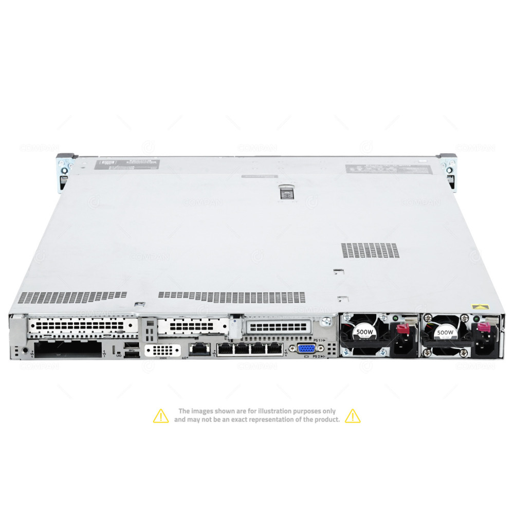 HPE Proliant DL360 G10 4LFF 2x Xeon Platinum 8158 512GB RAM Rails
