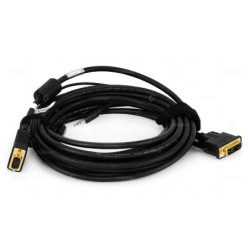 74-10160-02 CISCO VGA DB15 MALE TO DVI-A MALE WITH AUDIO PLUG CABLE 6M