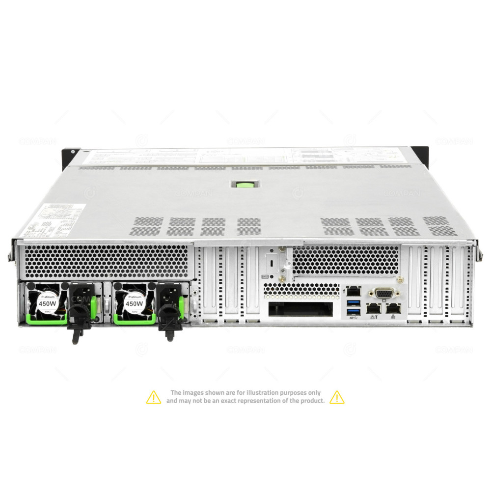 FUJITSU PRIMERGY RX2540 M4 8SFF 2x Xeon Gold 6150 512 GB RAM Rails