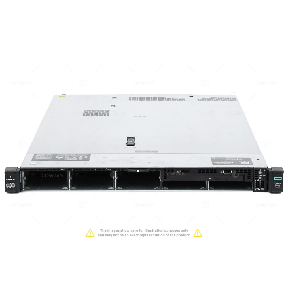 HPE DL360 G10 8SFF 2x Xeon Gold 5122 1.5TB RAM 2x 960GB SSD 6x 1.8TB SAS Rails