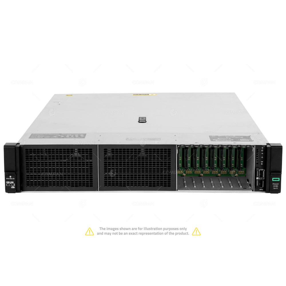 HPE DX380 G10 8SFF GPU 2x Xeon Gold 6246R 64 GB RAM 3x Nvidia Tesla T4 16GB GDDR6 2x 960GB 6G SATA SSD Rails