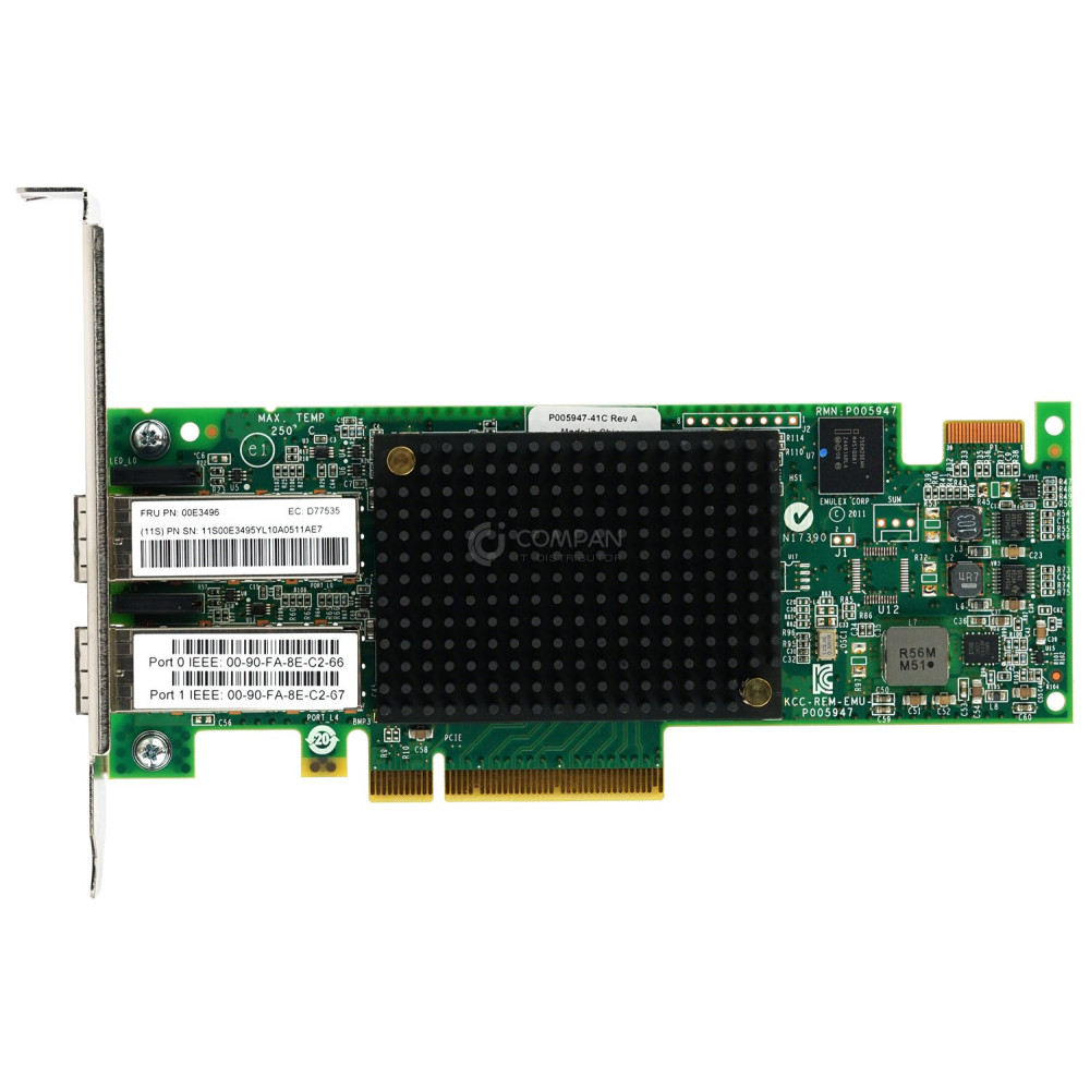 577F IBM 2-PORT 16GB SFP+ FIBRE CHANNEL ADAPTER FOR IBM PSERIES POWER8