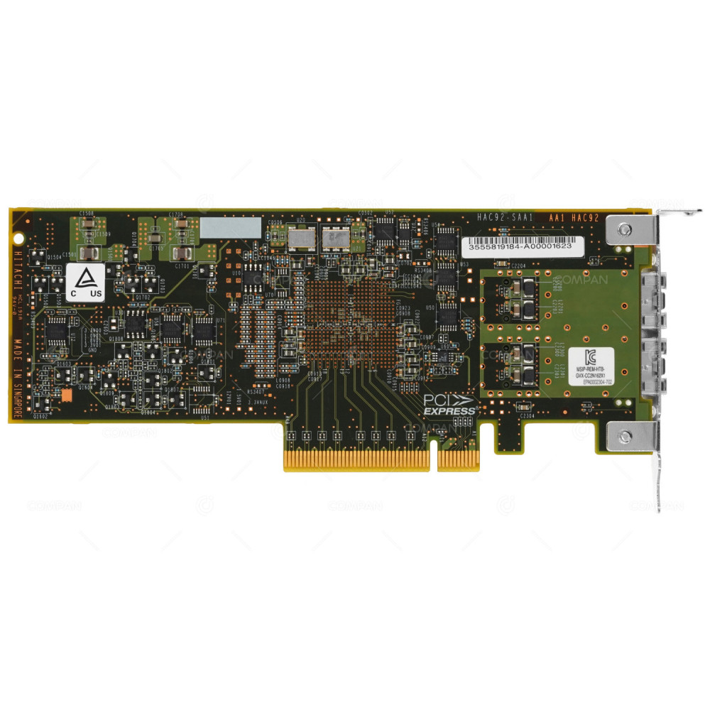 GG-CC4N162X1-R LP HITACHI 2-PORT 16GB FIBRE CHANNEL PCIE X8 ADAPTER LOW PROFILE