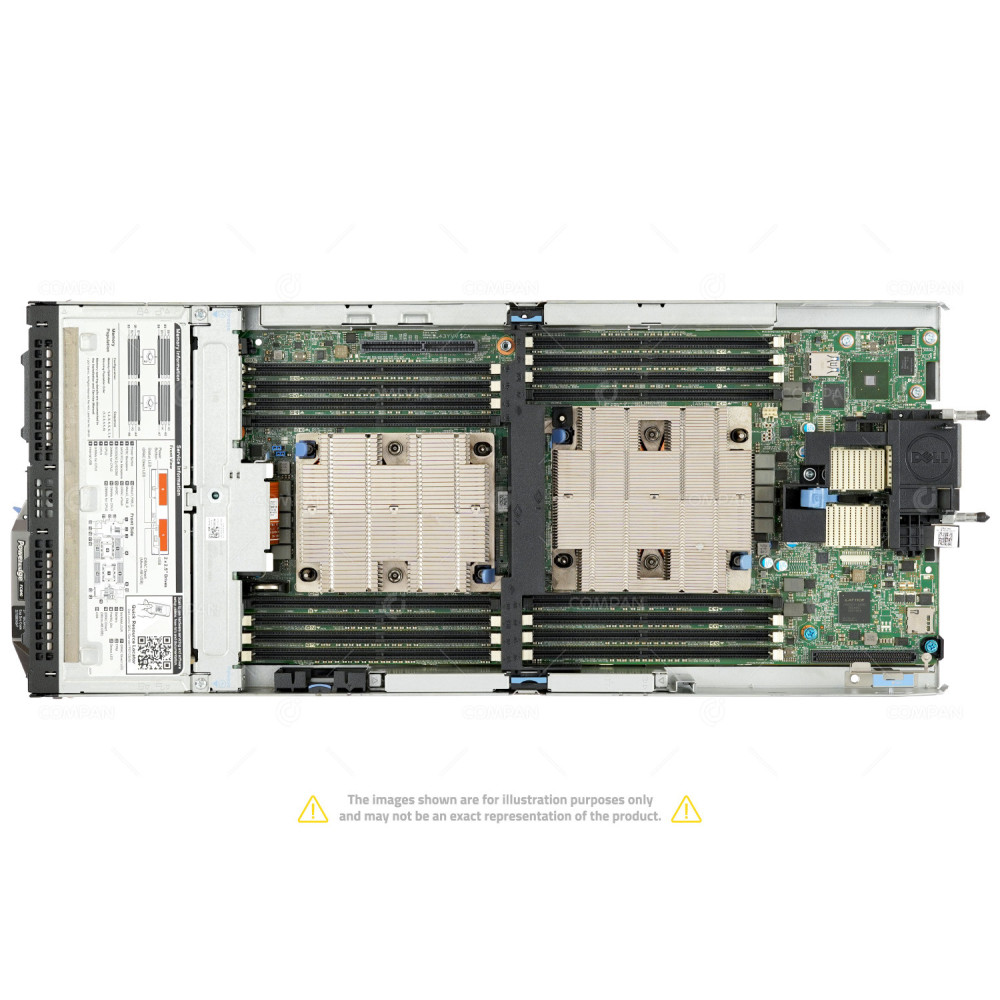 Dell PowerEdge FC640 2NVME 2x Xeon Gold 6138 64GB RAM 2x 3.84TB U.2 NVME