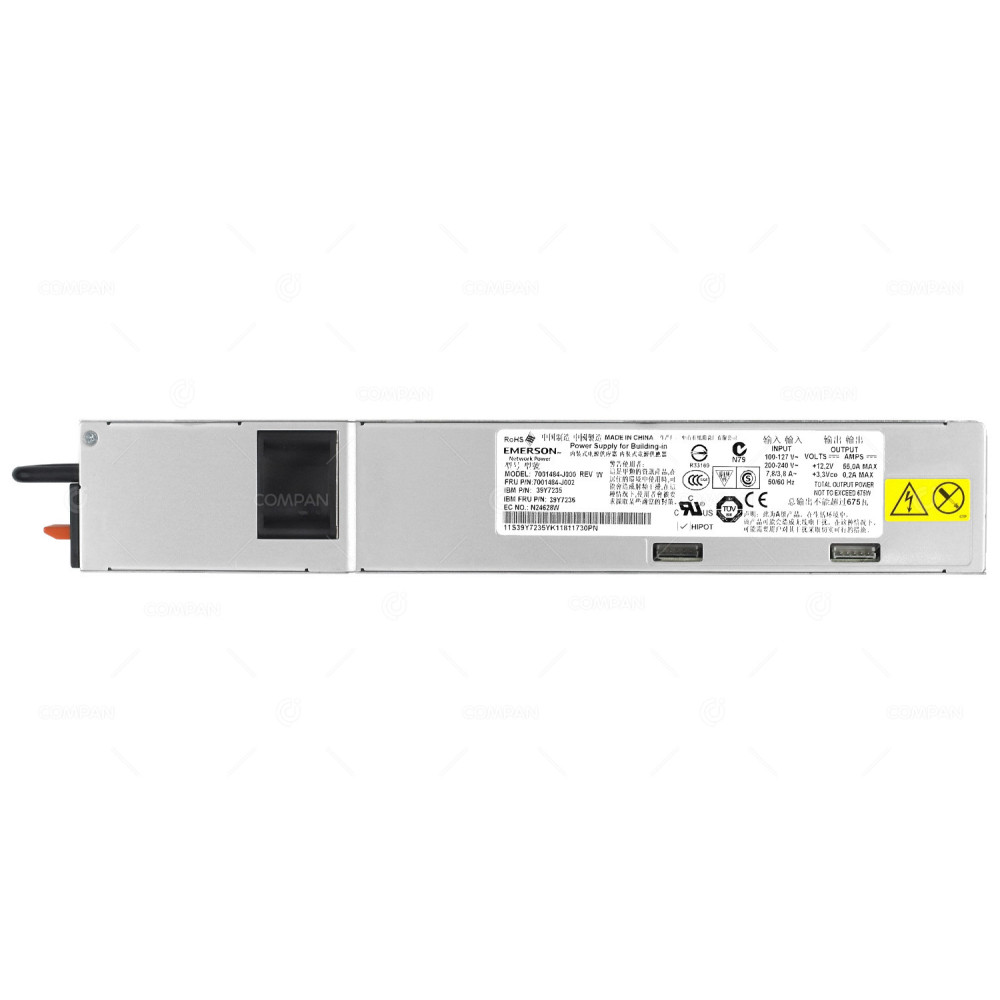 39Y7236 IBM 650W POWER SUPPLY FOR IBM SYSTEM X3650 M3
