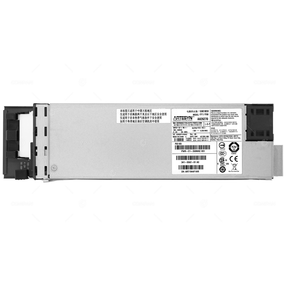 PWR-C1-350WAC 350W AC POWER SUPPLY FOR CISCO CATALYST 3850 SERIES SWITCHES