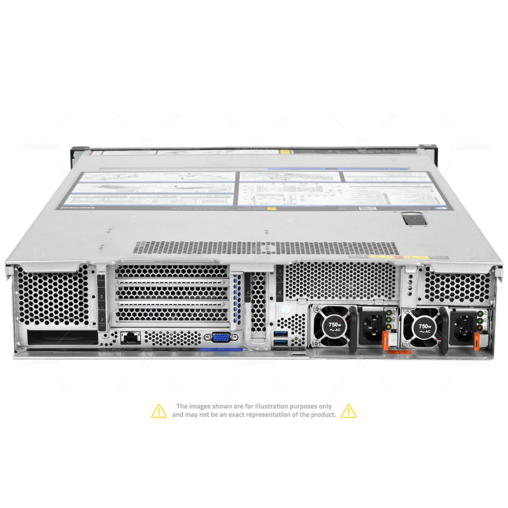 LENOVO ThinkSystem SR650 8SFF 2x Xeon Gold 6134 128 GB RAM 2x 240GB M.2 SATA