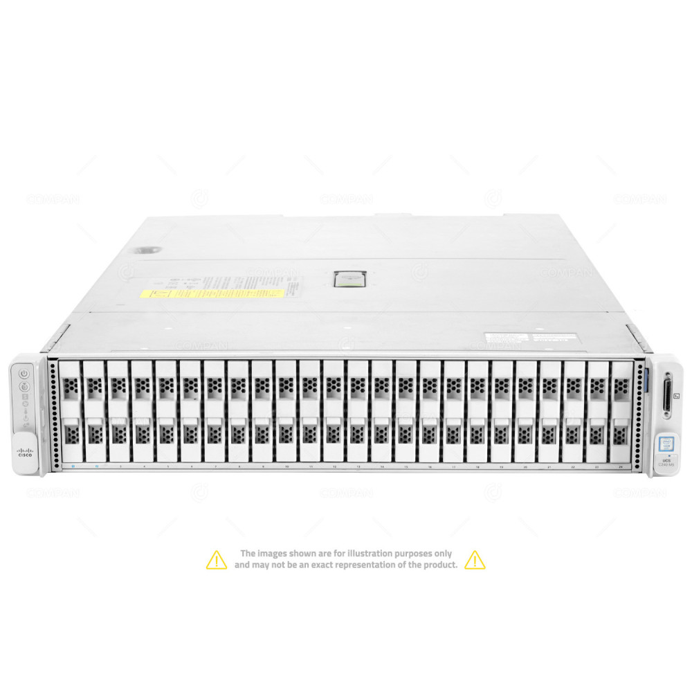 CISCO UCS C240 M5 26SFF 2x Xeon Gold 6138 512GB RAM Rails