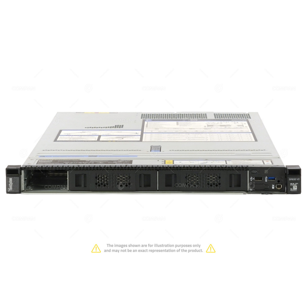 LENOVO ThinkSystem SR630 V2 2x Xeon Silver 4309Y 128 GB RAM 2x 240GB M.2 Rails