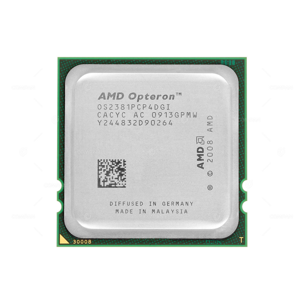 OS2381PCP4DGI  AMD OPTERON 2381 HE 2.50GHZ 2000MHZ FSB 6MB L3 CACHE SOCKET F