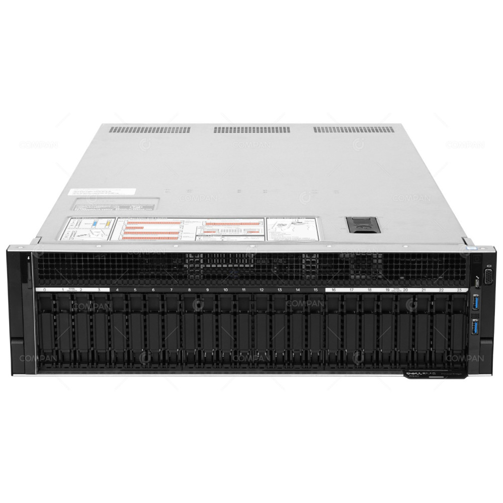 Dell PowerEdge R940 NVMe 4x Xeon Platinum 8168 3 TB RAM 2x 240GB 8x 3.2TB NVMe