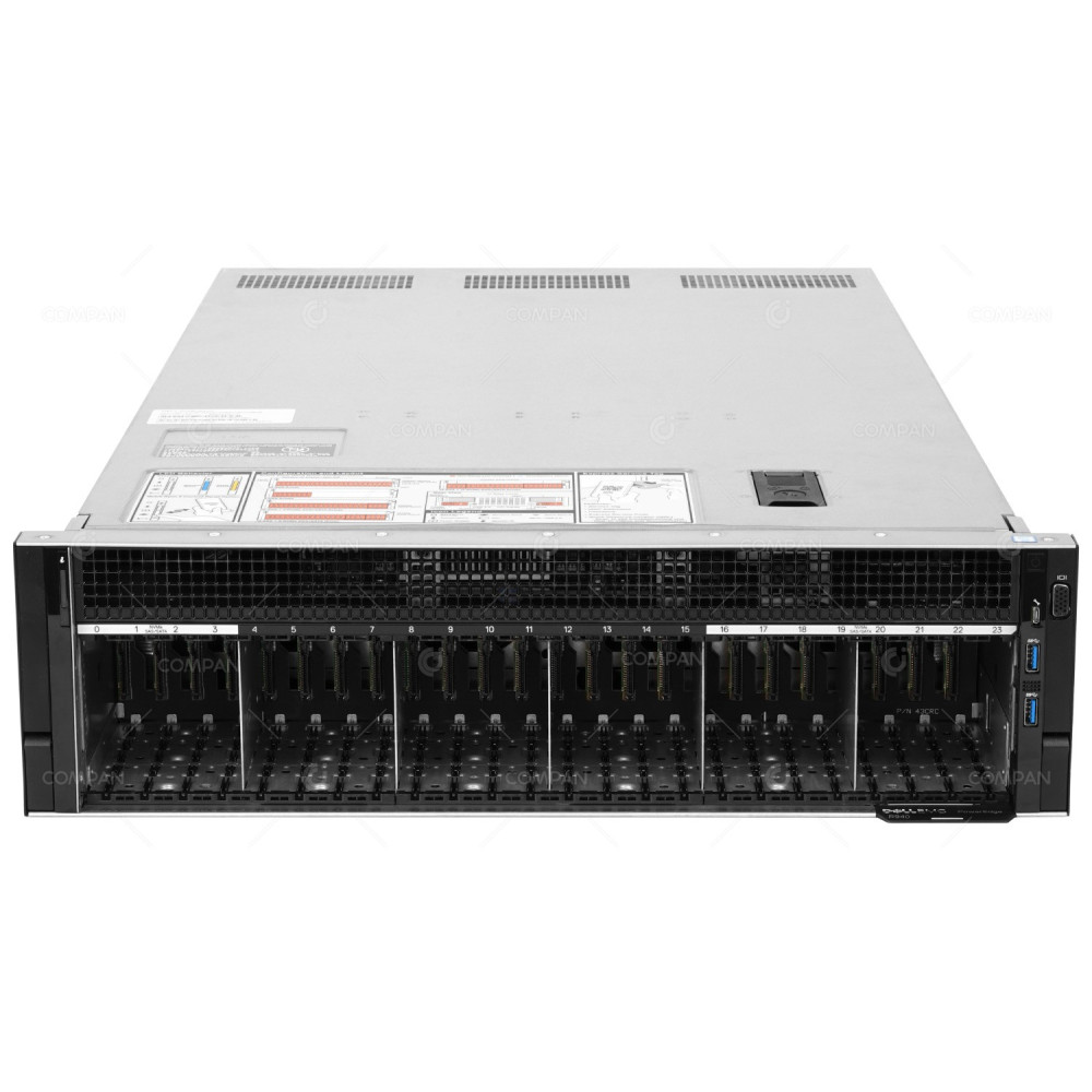 Dell PowerEdge R940 NVMe 4x Xeon Platinum 8268 3 TB RAM 2x 240GB 8x 3.2TB NVMe