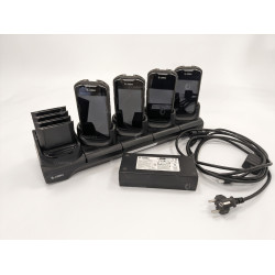 ZEBRA TC520K LCD WIFI BARCODE SCANNER ANDROID 14 WITH 4 SLOT SHARECRADLE