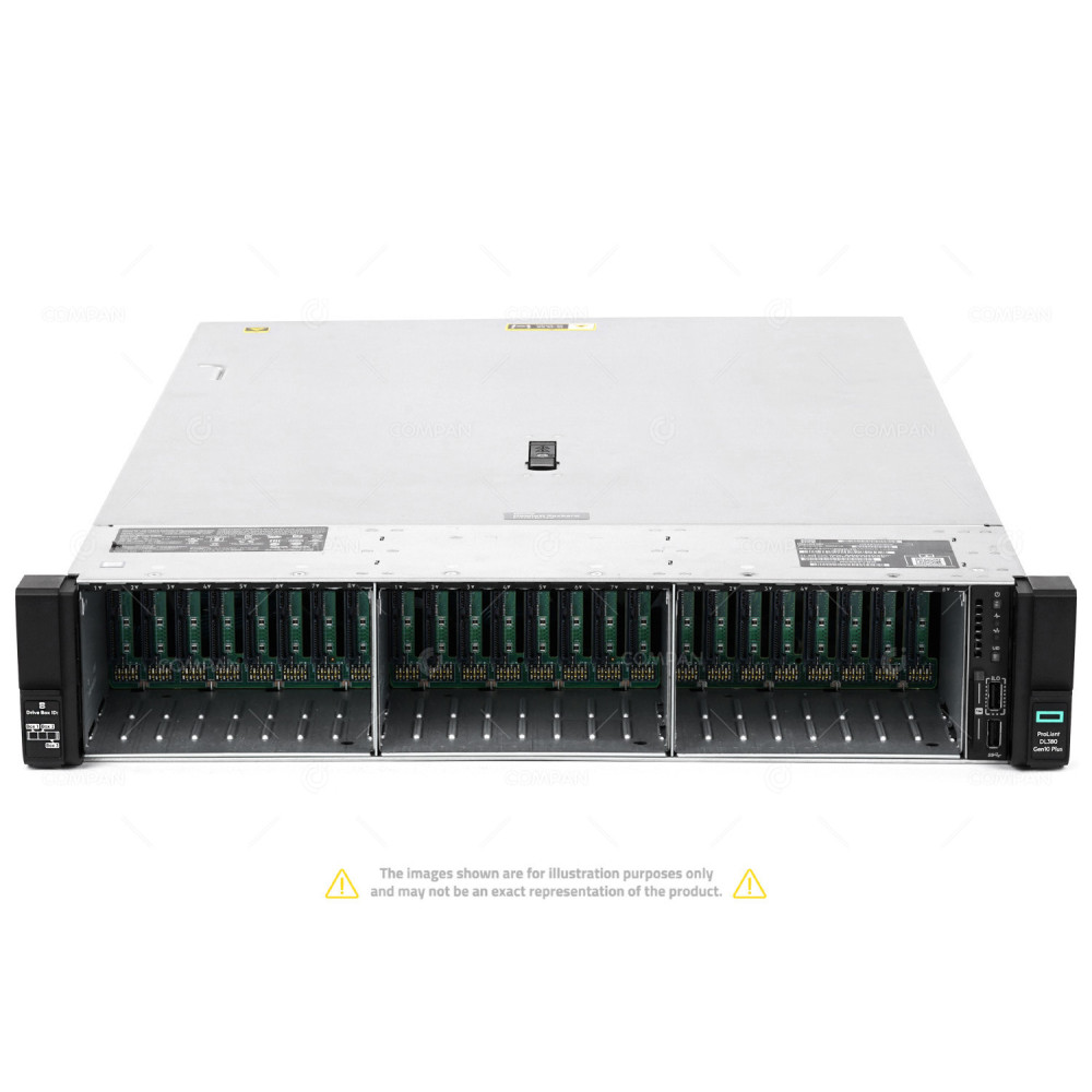 HPE Proliant DL380 G10 PLUS 24SFF 2x Xeon Silver 4309Y 128 GB RAM Rails
