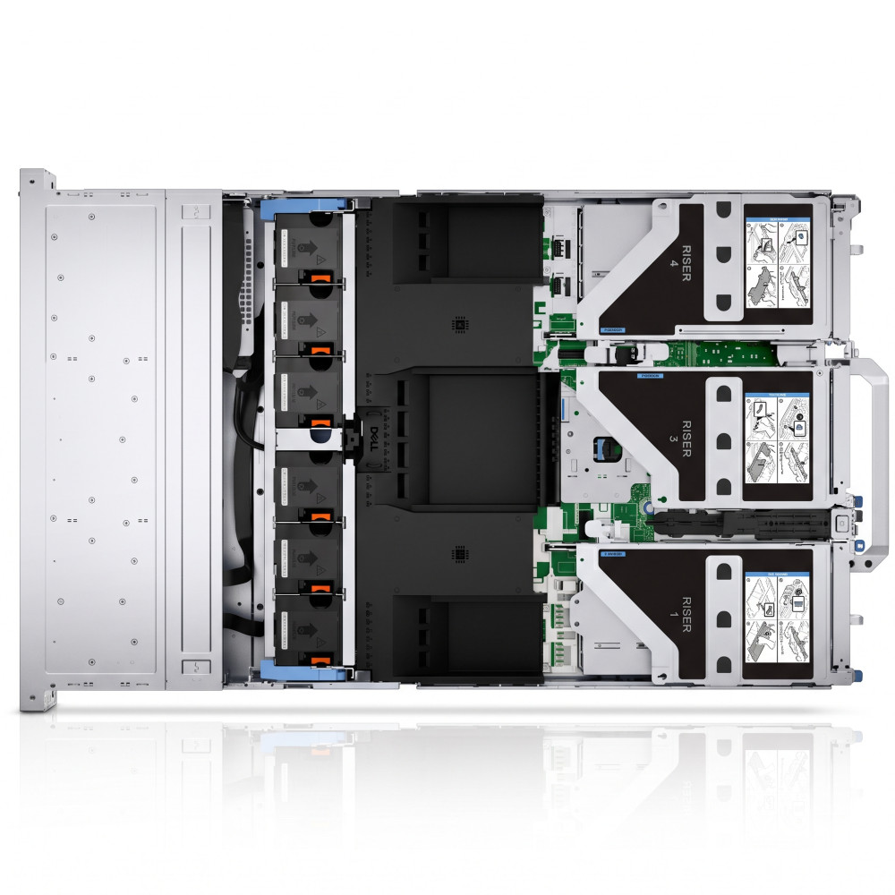DELL PowerEdge R760 8SFF 2x Xeon Gold 6430 256 GB RAM Rails