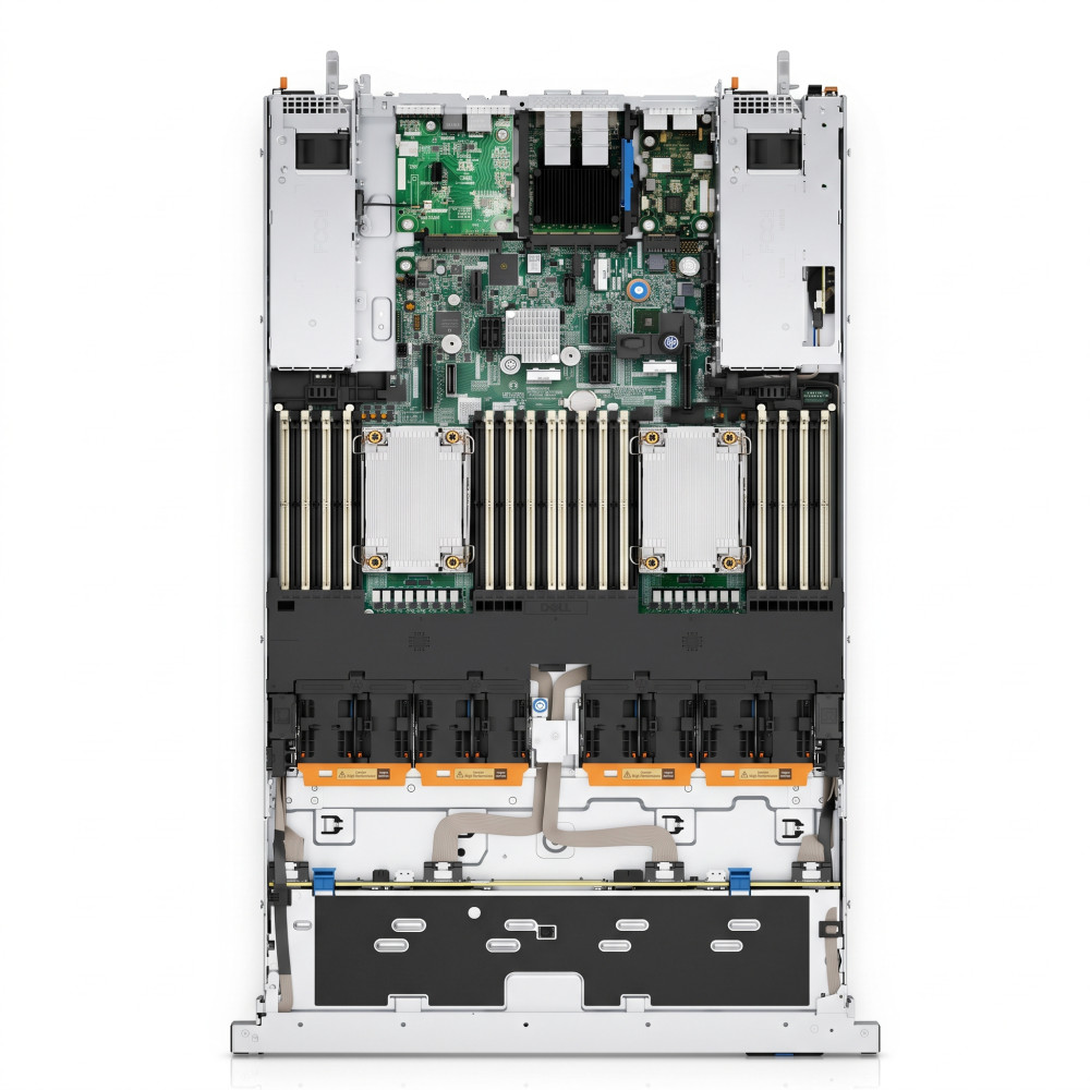 DELL PowerEdge R660 8SFF 2x Xeon Gold 6430 128 GB RAM Rails