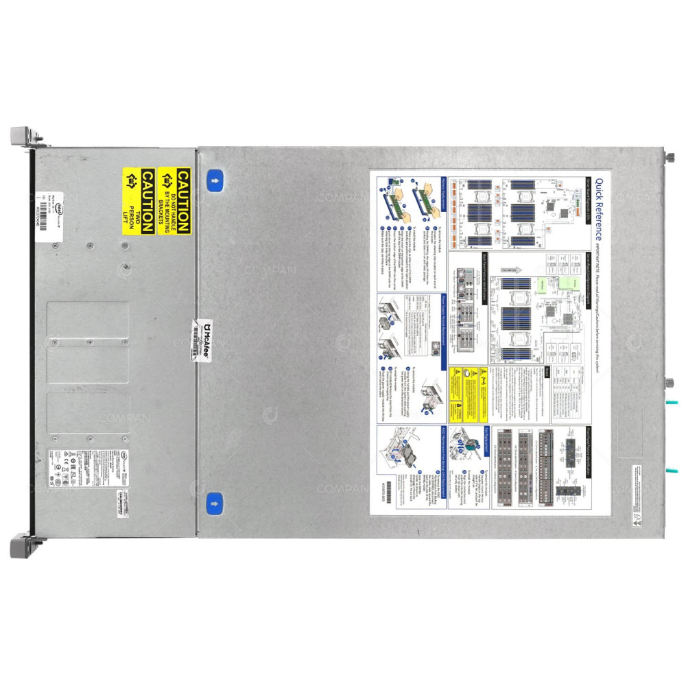 ERC-2600-12LFF MCAFEE, INC. 2X INTEL XEON E5-2670 @ 2.6GHz RAM 64GB DDR3 1600MHz