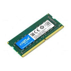 CT8G4SFS824A.C8FBD1 CRUCIAL MEMORY 8GB 1RX8 PC4 2400 DDR4 19200 266 PIN 1.2V CL17 SODIMM UNBUFFERED NON ECC FOR LAPTOP 327343