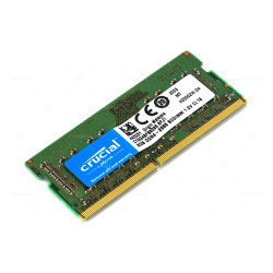 CT8G4SFS8255.8FJ1 CRUCIAL MEMORY 8GB 1RX8 PC4 2666V DDR4 21300V 266 PIN CL19 SODIMM UNBUFFERED NON ECC FOR LAPTOP 443231, MTA8ATF1G64HZ-2G6J1