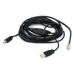 038-004-134 EMC RJ-12 TO USB-A AND USB-B CABLE 2.30M 4.25M -