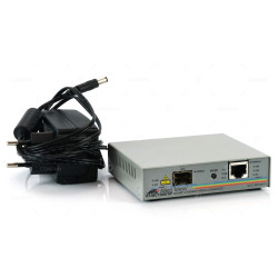 AT-MC1008-SP ALLIED TELESIS AT-MC1008/SP GIGABIT SFP 1000BASE, 1000BASE-T, AUTO MDI/MDI-X ETHERNET MEDIA CONVERTER WITH POWER SUPPLY AT-MC1008/SP