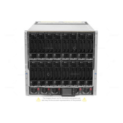 HPE C7000 16x BL460c Gen9 32x Xeon E5-2620 V4 2048 GB RAM Rails