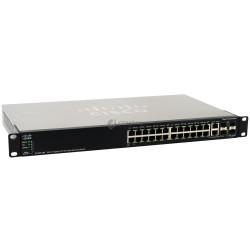 CISCO SG500-28P 28-PORT GIGABIT POE STACKABLE MANAGED SWITCH