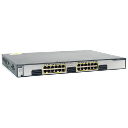 WS-C3750G-24T-S CISCO CATALYST 24-PORT 1GB ETHERNET STACKABLE SWITCH