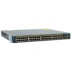 WS-C2960S-48FPD-L CISCO CATALYST 48 PORT GIGABIT ETHERNET 2 PORT 10GB SFP+ 740W POE SWITCH WS-C2960S-48FPD-L -