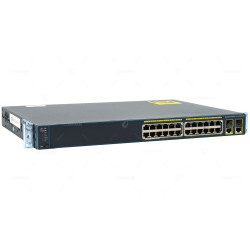 WS-C2960-24PC-L CISCO CATALYST 2960 24 PORT 10/100 PLUS 2 X 10/100/1000BASE-T/SF WS-C2960-24PC-L -