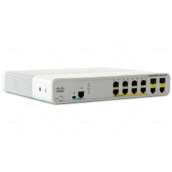 WS-C2960C-8PC-L CISCO CATALYST 2960C 8 PORT 100MB 2 PORT 1GB SFP+ SWITCH