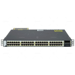 WS-C3750E-48PD-SF CISCO CATALYST 3750 E SERIES 48 PORT 1GB ETHERNET 800W ENHANCED POE 2 PORT 10GB X2 SWITCH